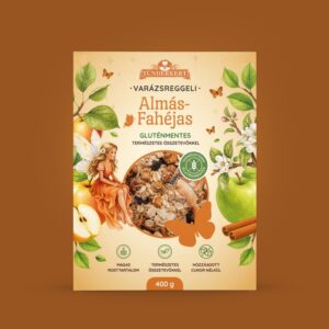 Tündérkert Gluténmentes Varázsreggeli - Almás-Fahéjas 300 g
