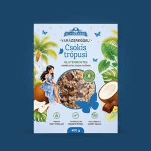 Tündérkert Gluténmentes Varázsreggeli - Trópusi-Csokoládés Mix 300 g